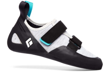 Image of Black Diamond Momentum Climbing Shoes - Womens, Black/Alloy, 7.5, BD57010693090751