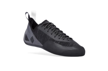 Image of Black Diamond Momentum Lace Climbing Shoes - Mens, Black/Anthracite, 8 US, BD57010391180801