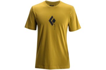 Image of Black Diamond Placement Tee - Men's -Curry-Small