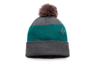 Image of Black Diamond Pom Beanie, Carbon/Sea Pine, AP7210029211ALL1