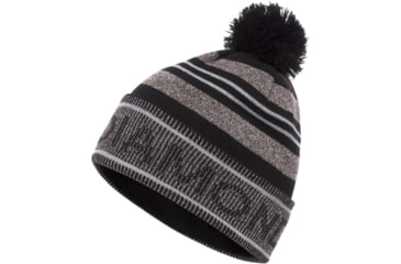 Image of Black Diamond Pom Beanie - Unisex, Black-Gray, All Sizes, AP7210029056ALL1