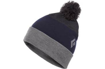 Image of Black Diamond Pom Beanie - Unisex, Eclipse-Gray, All Sizes, AP7210029059ALL1