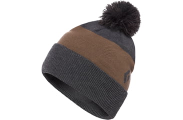 Image of Black Diamond Pom Beanie - Unisex, Smoke-Walnut, All Sizes, AP7210029060ALL1