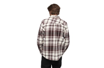 Image of Black Diamond Project Heavy Flannel - Mens, Burgundy/Off White Plaid, Extra Large, AP7440649517XLG1