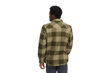 Image of Black Diamond Project Heavy Flannel - Mens, Dark Moss/Pine Smoke, Medium, AP7440659722MED1
