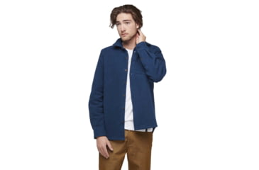 Image of Black Diamond Project Heavy Flannel - Mens, Indigo, Medium, AP7440644013MED1