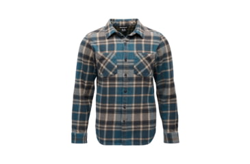 Image of Black Diamond Project Heavy Flannel - Mens, Midnight Blue/Charcoal Plaid, Medium, AP7440649720MED1
