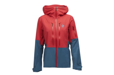 Image of Black Diamond Recon LT Stretch Shell - Womens, Coral Red/Creek Blue, Large, AP7450219524LRG1