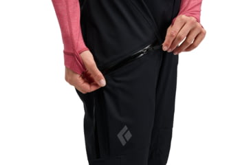 Image of Black Diamond Recon Stretch Bibs - Womens, Black, Large, AP7410350002LRG1