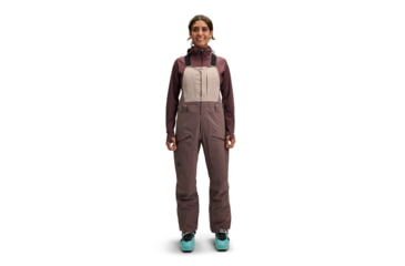 Image of Black Diamond Recon Stretch Bibs - Womens, Pale Mauve/Dark Mauve, Small, AP7410359711SML1
