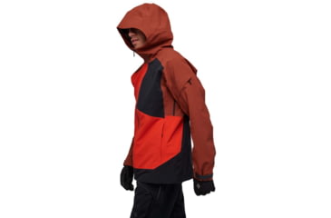 Image of Black Diamond Recon Stretch Ski Shell - Mens, Mulled Cider/Black/Octane, Small, APK6HI9407SML1