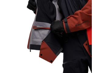 Image of Black Diamond Recon Stretch Ski Shell - Mens, Mulled Cider/Black/Octane, Small, APK6HI9407SML1