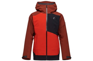 Image of Black Diamond Recon Stretch Ski Shell - Mens, Mulled Cider/Black/Octane, Small, APK6HI9407SML1