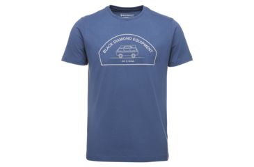 Image of Black Diamond Rock Van Short Sleeve T-Shirt - Mens, Ink Blue, Extra Large, APD34M421XLG1