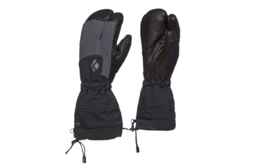 Image of Black Diamond Soloist Finger Gloves, Black, Small, BD8010190002SML1