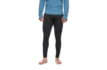 Image of Black Diamond Solution Merino 150 Base Layer Bottom - Mens, Black, Small, AP7600000002SML1