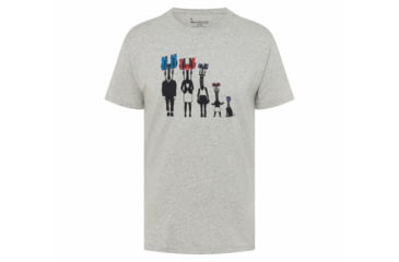 Image of Black Diamond SS Cam Family Tee - Mens, Nickel/Heather, Small, AP7300561015SML1
