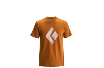 Image of Black Diamond Ss Chalked Up Tee - Mens, Copper, Extra Large APUO95820XLG1