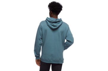 Image of Black Diamond Stacked Logo Hoody - Mens, Storm Blue, Large, AP7301104030LRG1