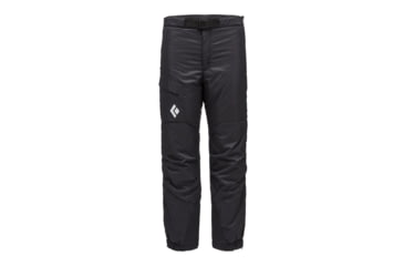 Image of Black Diamond Stance Belay Insulated Pants - Mens, Black, Medium, AP7420400002MED1