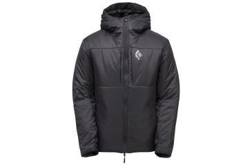 Image of Black Diamond Stance Belay Mens Heavyweight Insulated Parka, Black, Extra Large, APD3T2015XLG1