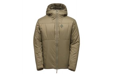 Image of Black Diamond Stance Belay Mens Heavyweight Insulated Parka, Burnt Olive, Small, APD3T2330SML1