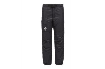 Image of Black Diamond Stance Belay Mens Insulated Pants, Black, Large, APUJL1015LRG1