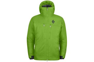 Image of Black Diamond Stance Belay Parka - Men's-Vibrant Green-Small
