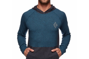 Image of Black Diamond Stone Hoody - Mens, Azurite/Black, Extra Large, AP7440309145XLG1