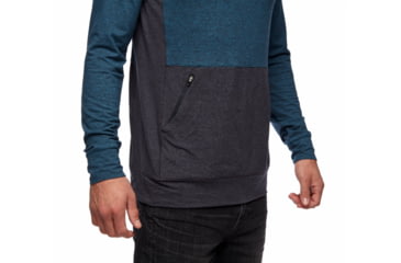 Image of Black Diamond Stone Hoody - Mens, Azurite/Black, Extra Large, AP7440309145XLG1