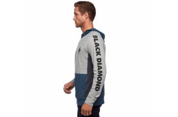 Image of Black Diamond Stone Hoody - Mens, Nickel/Azurite, Extra Large, AP7440309245XLG1