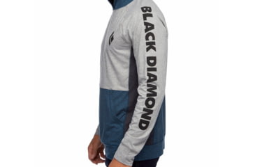Image of Black Diamond Stone Hoody - Mens, Nickel/Azurite, Extra Large, AP7440309245XLG1