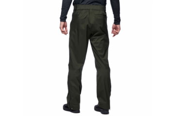 Image of Black Diamond Stormline Str Fl Zp Rn Pants - Mens, Cypress, Large, APZ9LC3021LRG1
