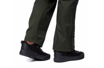 Image of Black Diamond Stormline Str Fl Zp Rn Pants - Mens, Cypress, Large, APZ9LC3021LRG1