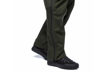 Image of Black Diamond Stormline Str Fl Zp Rn Pants - Mens, Cypress, Large, APZ9LC3021LRG1