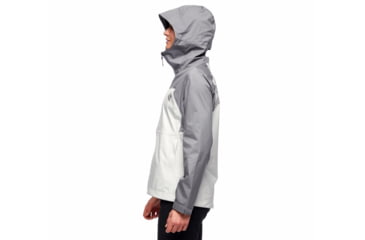 Image of Black Diamond Stormline Stretch Rain Shell - Womens, Aluminum/Ash, Small, APM6979197SML1