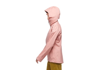 Image of Black Diamond StormLine Stretch Rain Shell - Womens, Chalk Pink, Extra Small, APM6976045XSM1