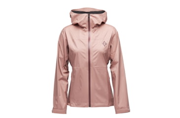 Image of Black Diamond StormLine Stretch Rain Shell - Womens, Chalk Pink, Extra Small, APM6976045XSM1