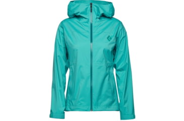 Image of Black Diamond StormLine Stretch Rain Shell - Womens, Dark Patina, Medium, APM6974050MED1