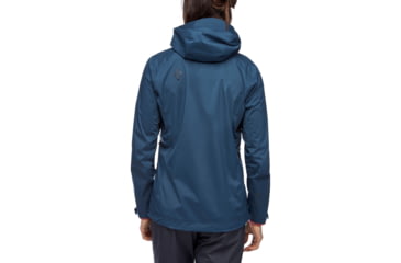 Image of Black Diamond Stormline Stretch Rain Shell - Womens, Ink Blue, Extra Small, APM6974014XSM1