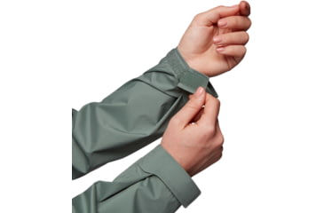 Image of Black Diamond StormLine Stretch Rain Shell - Womens, Laurel Green, Large, APM6973053LRG1