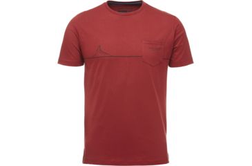Image of Black Diamond Tower Short Sleeve T-Shirt - Mens, Red Oxide, Medium, APS9K6607MED1