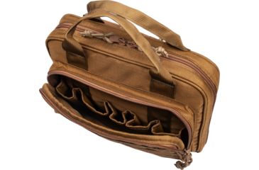 Image of Black Line Double Pistol Case, Coyote, BL08CY