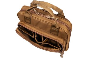 Image of Black Line Double Pistol Case, Coyote, BL08CY