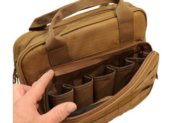 Image of Black Line Double Pistol Case, Coyote, BL08CY