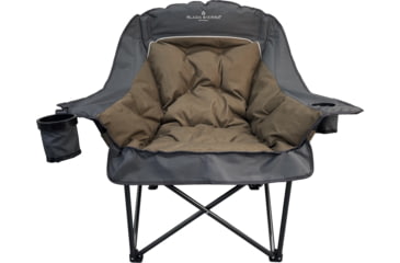Image of BLACK SIERRA EQUIPMENT Comfort Cloud Chair , Walnut, QACH2-017-WNT-BSE