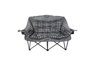 Image of BLACK SIERRA EQUIPMENT Comfort Cloud Sofa , Buffalo Check Gray, DWCH-017C-BLK-BSE