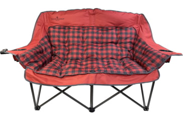 Image of BLACK SIERRA EQUIPMENT Comfort Cloud Sofa , Buffalo Check Red, DWCH2-017C-RED-BSE