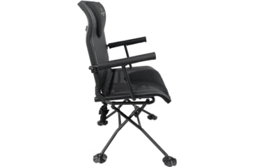 Image of BLACK SIERRA EQUIPMENT Deluxe Swivel Chail, Black, HCH-001-BK
