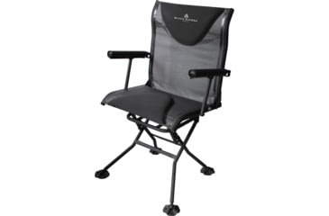 Image of BLACK SIERRA EQUIPMENT Deluxe Swivel Chail, Black, HCH-001-BK
